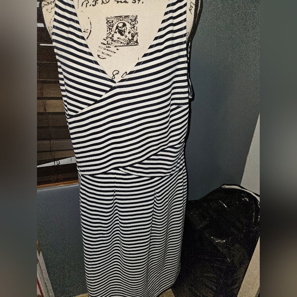 Lane Bryant Womans Striped Sleeveless Dress Size 18. - Picture 1 of 13